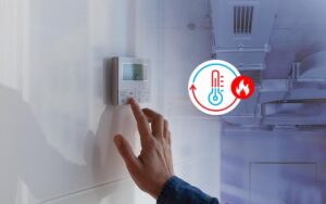 Sistem klimatizacije stavb tudi za ogrevanje