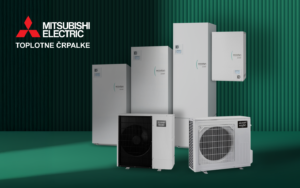 Spoznajte toplotne črpalke Mitsubishi Electric – varčnost in učinkovitost z roko v roki